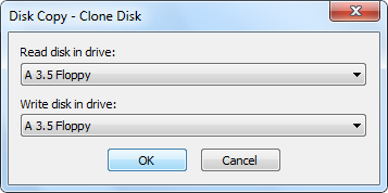 Clone floppy disk