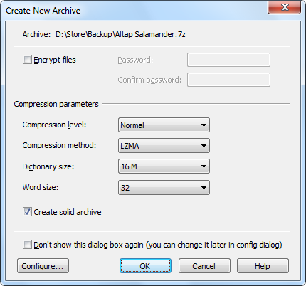 7-Zip plugin for Altap Salamander